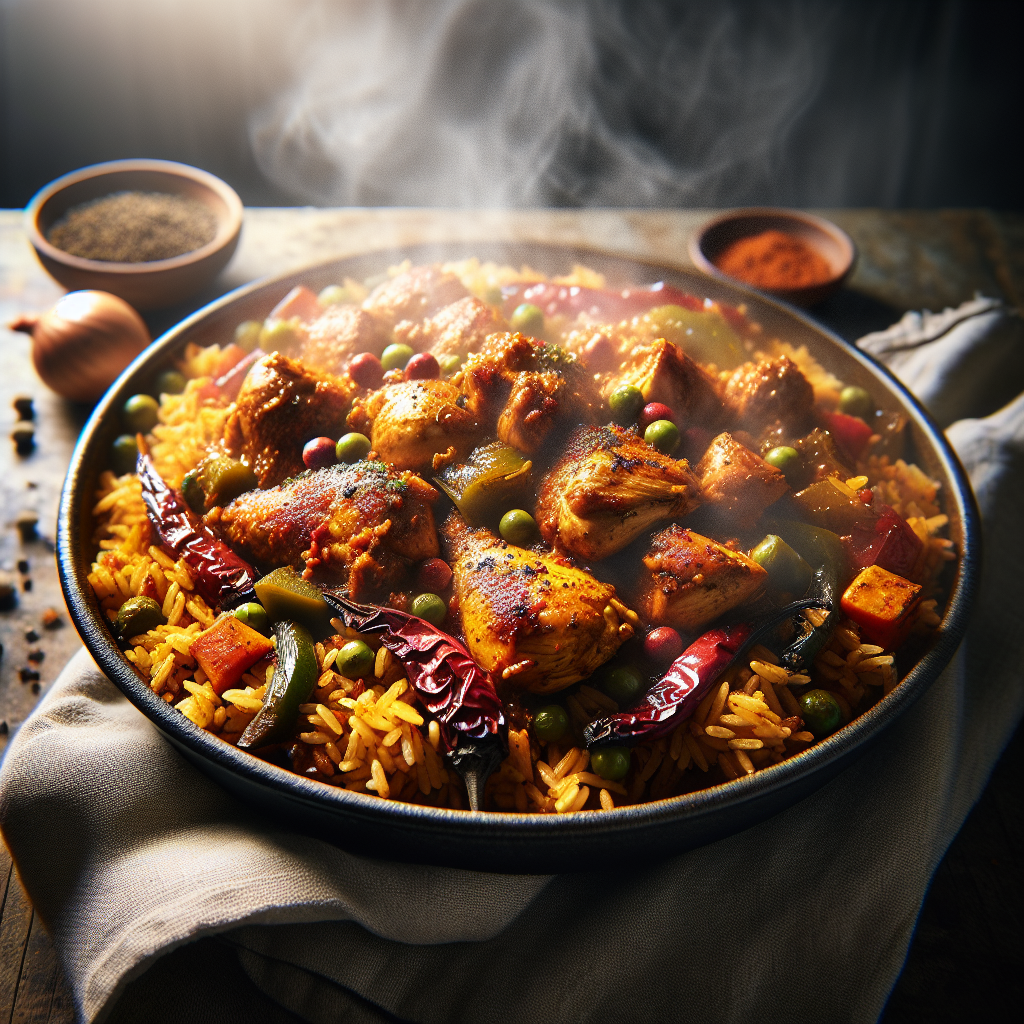 One-Pot Indian Spiced Chicken and Rice